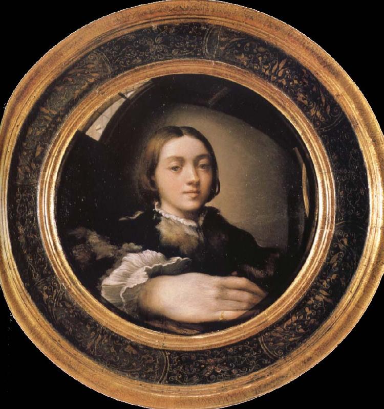 Francesco Parmigianino Self-portrait in a Convex Mirror